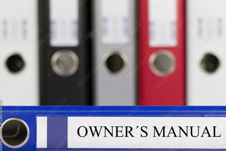 owners manual